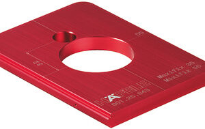 WKŁADKA DO WIERC.Maxifix 55/35 Red Jig