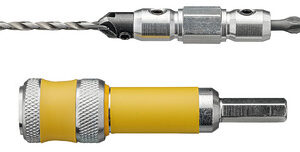 Wechseleinheit mit Bit und Bohrer